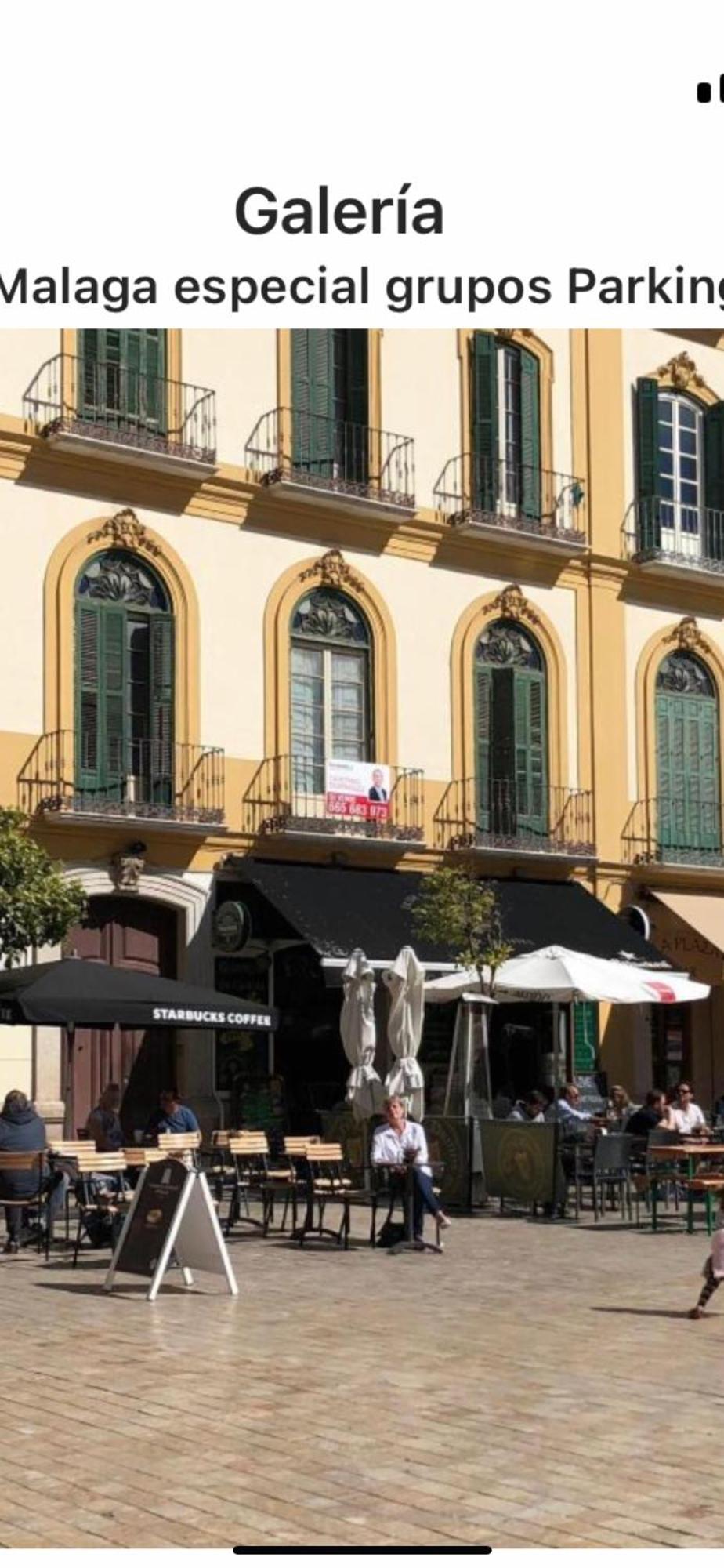 Apartamento—Centro Parking Gratis Grupos Málaga Eksteriør bilde